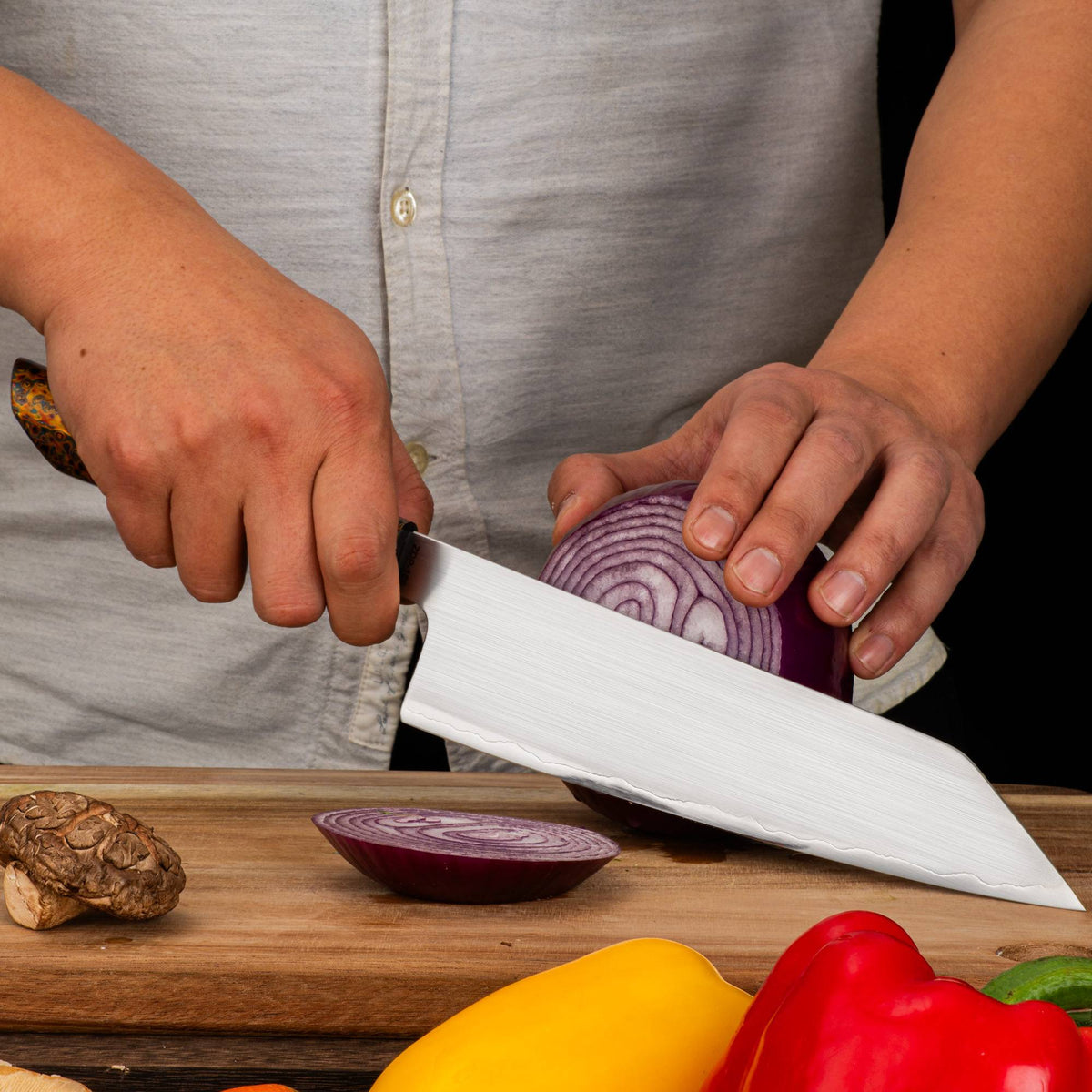 その他 katsu KATSU JK-S1, ZDP-189 Blade, Japanese Kiritsuke Kitchen Knife