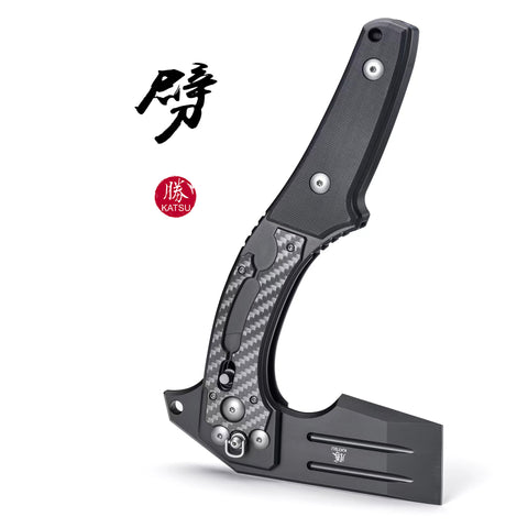 KATSU FA01, Axis Lock Folding Battle Axe, Sakura Blade Nemoto Design