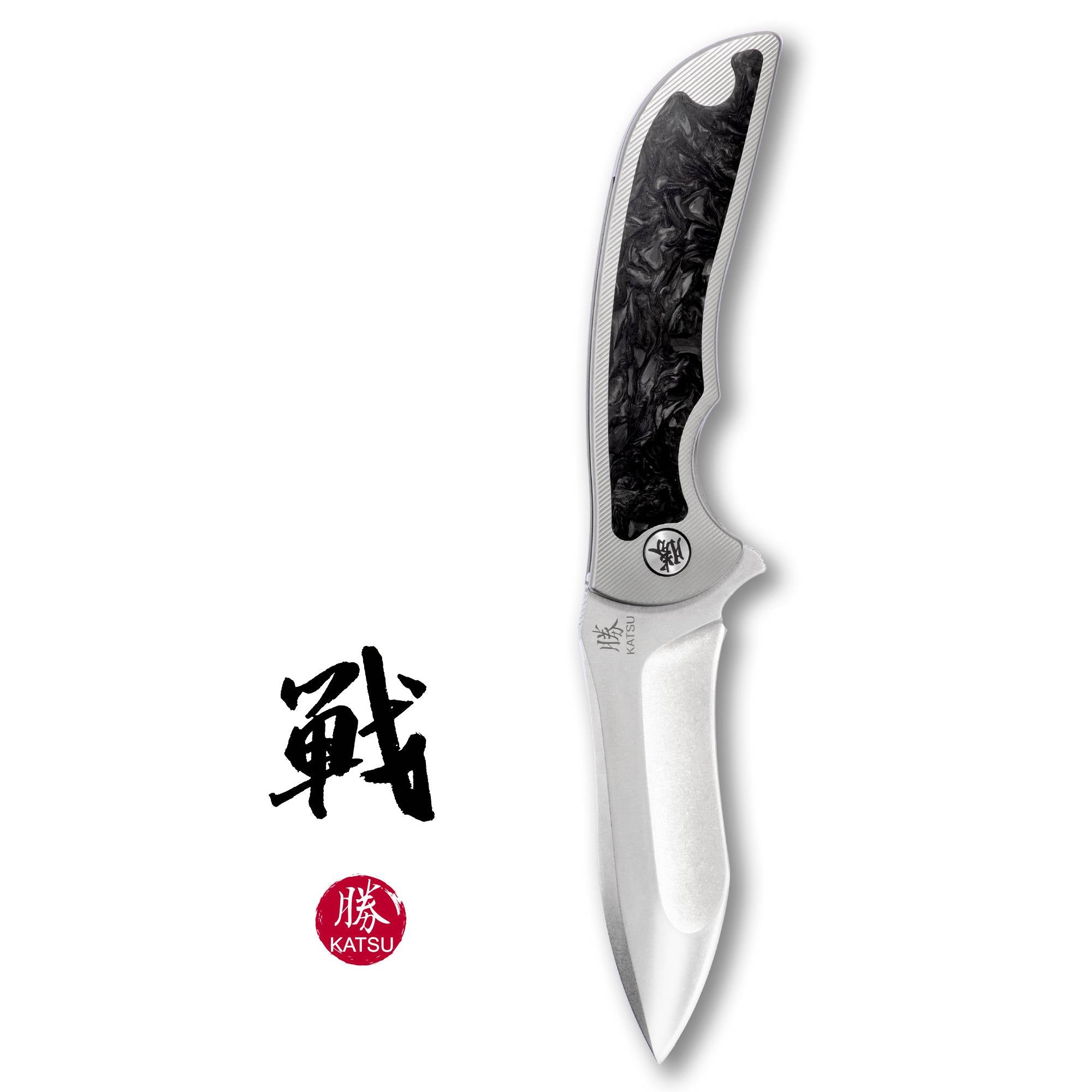 KATSU TK01: Folding Camping Japanese Knife– KATSU KNIVES