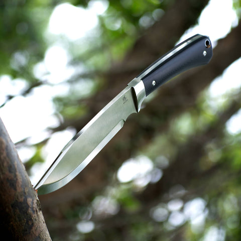 KATSU FB03, Modern KENNATA reimagined from traditional Japanese design, Hunting & Outdoor Knife, Rotatable K-Sheath