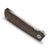 KATSU ZK04, 17 Layers ZDP-189 Super Steel Convex Grind Blade, Carbon Fiber + Titanium Alloy Handle & Clip, Frame Lock, Wooden Gift Box