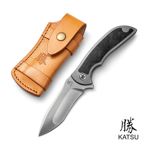 KATSU TK01: Folding Camping Japanese Knife